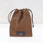 Large Waxed Canvas Foraging Pouch, thumbnail 3 of 6