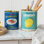 Retro Lemon And Harissa Storage Tins, thumbnail 1 of 3