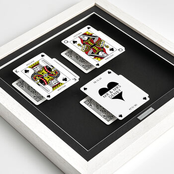 The Perfect Match Personalised King And Queen Gift Frame, 2 of 12