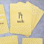 Mustard Pregnancy Milestone Moments Cards, thumbnail 3 of 3