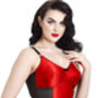 Retro Satin Non Wired Long Line Bra Bride Gift, thumbnail 10 of 12