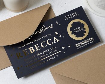 Christmas Gift Voucher Scratch Card, 3 of 9