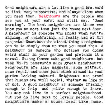 Christmas Card For Neighbour, 2 of 6