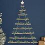 Metallic Mistletoe Christmas Tree Ladder, thumbnail 6 of 6