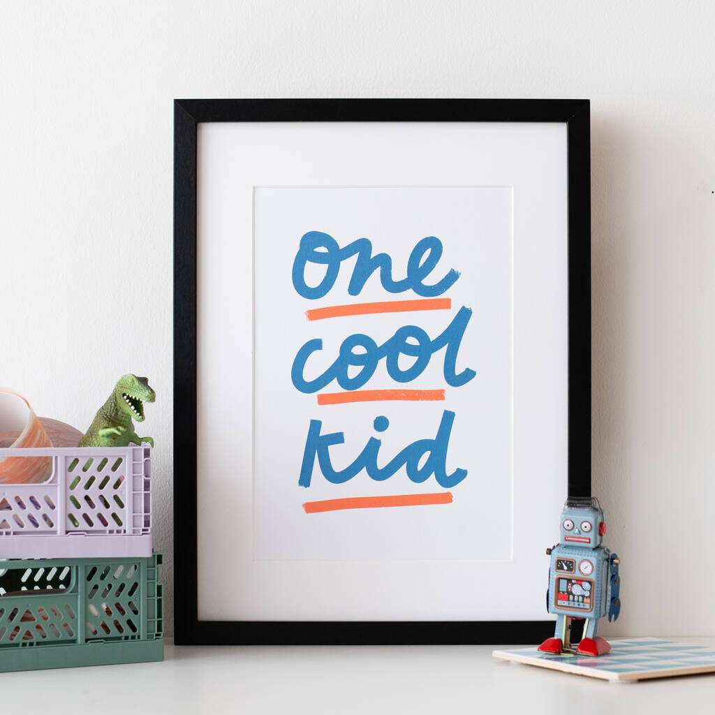 One Cool Kid Print, 1 of 3
