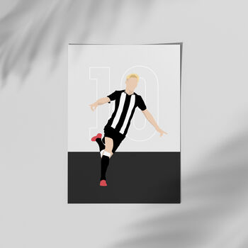 Anthony Gordon Newcastle Football Print, 3 of 4