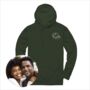 Embroidered Outline From Photo Unisex Hoodie, thumbnail 5 of 12