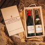 Personalised Red And White Wine Two Bottle Gift Pack, thumbnail 1 of 3