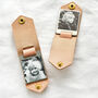 Personalised Double Photo Keyring With Leather Case, thumbnail 1 of 8