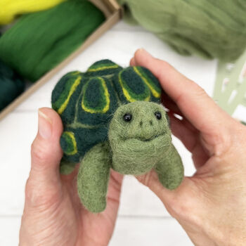 Needle Felting Kit Tortoise, 6 of 10