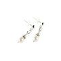 Swarovski Pearl And Diamante Wedding Earrings, thumbnail 1 of 2