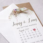 'Whimsical' Calendar Save The Date, thumbnail 1 of 1