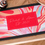 Personalised Marble Style Bar Runner Gift, thumbnail 2 of 4