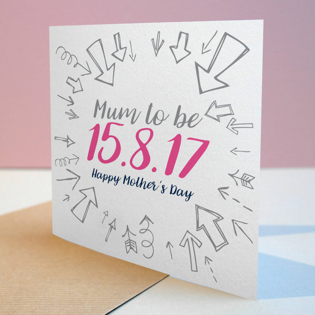 Mum To Be Due Date Card, 1 of 4