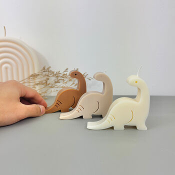 Apatosaurus Dinosaur Candle And Jurassic Gift, 5 of 12