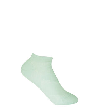 Delicate Celeste And Retro Blue Women's Trainer Socks, 3 of 7