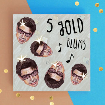 Five Goldblums Christmas Card, 2 of 3