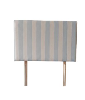 Hand Painted Upholstered Linen Headboard Stripe Print, 11 of 12