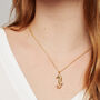 Seahorse Swarovski Crystal Necklace 18ct Gold Plated Or Eco 925 Silver, thumbnail 1 of 6