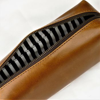 Personalised Leather Pencil Case, 5 of 9