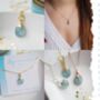 Aquamarine March Birthstone Earrings, thumbnail 5 of 10