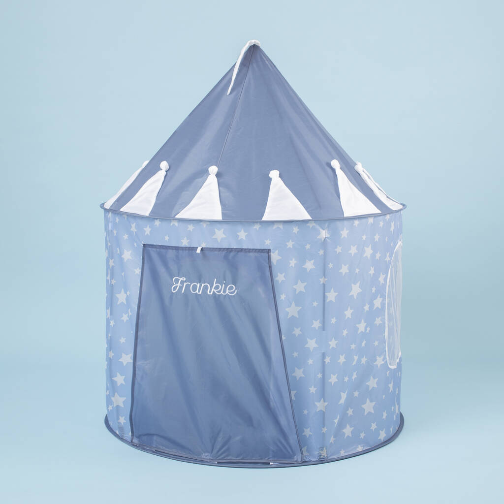 Image of Personalised Blue Star Play Tent