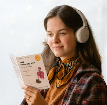 The Nutcracker Audiobook Card Christmas Gift Book Lover, 4 of 12