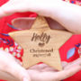 Personalised Olive Wood Christening Star, thumbnail 1 of 8