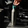 Circular And Co 750ml Stainless Steel Water Bottle Aquamarine Green, thumbnail 5 of 7