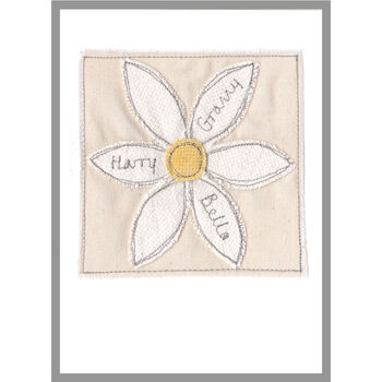 Personalised Flower Birthday Card For Mum / Grandma, 9 of 11