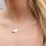 Personalised Sterling Silver Pearl Shell Necklace, thumbnail 1 of 5
