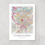 Our First Home Personalised UK Map Print, thumbnail 12 of 12