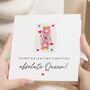Absolute Queen Playing Card Galentines Card For Friend, thumbnail 1 of 7