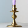 Vintage Mid Century Brass Candlestick / Candle Holder, thumbnail 2 of 3