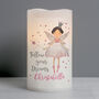 Personalised Fairy Princess Night Light LED Candle, thumbnail 10 of 10