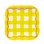 Colourful Gingham Square Paper Plates Pack Of 12, thumbnail 7 of 8