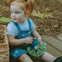 Crochet Baby Soft Toy Peacock Rattle, thumbnail 7 of 11