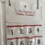 Custom Embroidered Family Christmas Advent Calendar Countdown, thumbnail 2 of 3