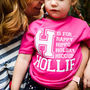 Childrens Personalised Name T Shirt, thumbnail 1 of 9