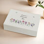 Personalised Wild Flowers Wooden Jewellery Box, thumbnail 2 of 6