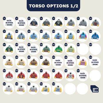 Valentine's Day Personalised Lego® Brick Minifig Gift: Romantic Keepsake For Boyfriend Or Partner, 7 of 12