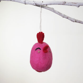 Felt Easter Chick Hanging Decoration, 3 of 6