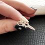 Seamstress Scissor Earrings In Gift Tin, thumbnail 2 of 6