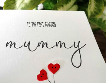 Personalised Birthday Card For Special Mum, Handmade Card For Mother, 3 of 3