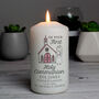 Personalised Girls First Holy Communion Pillar Candle, thumbnail 2 of 4