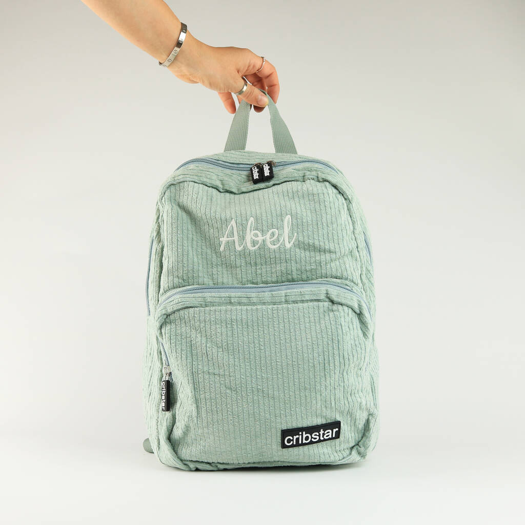 Personalised Corduroy Backpack, 1 of 9