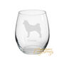 Personalised Japanese Shiba Inu Dog Engraved Glass, thumbnail 4 of 6
