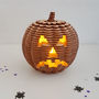 Wooden Halloween Pumpkin Model Kit, thumbnail 1 of 7