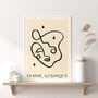 ‘Femme Cosmique, Boho Line Art Print, thumbnail 4 of 9