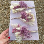 Luxury Purple Hydrangea Buttonhole, thumbnail 3 of 3